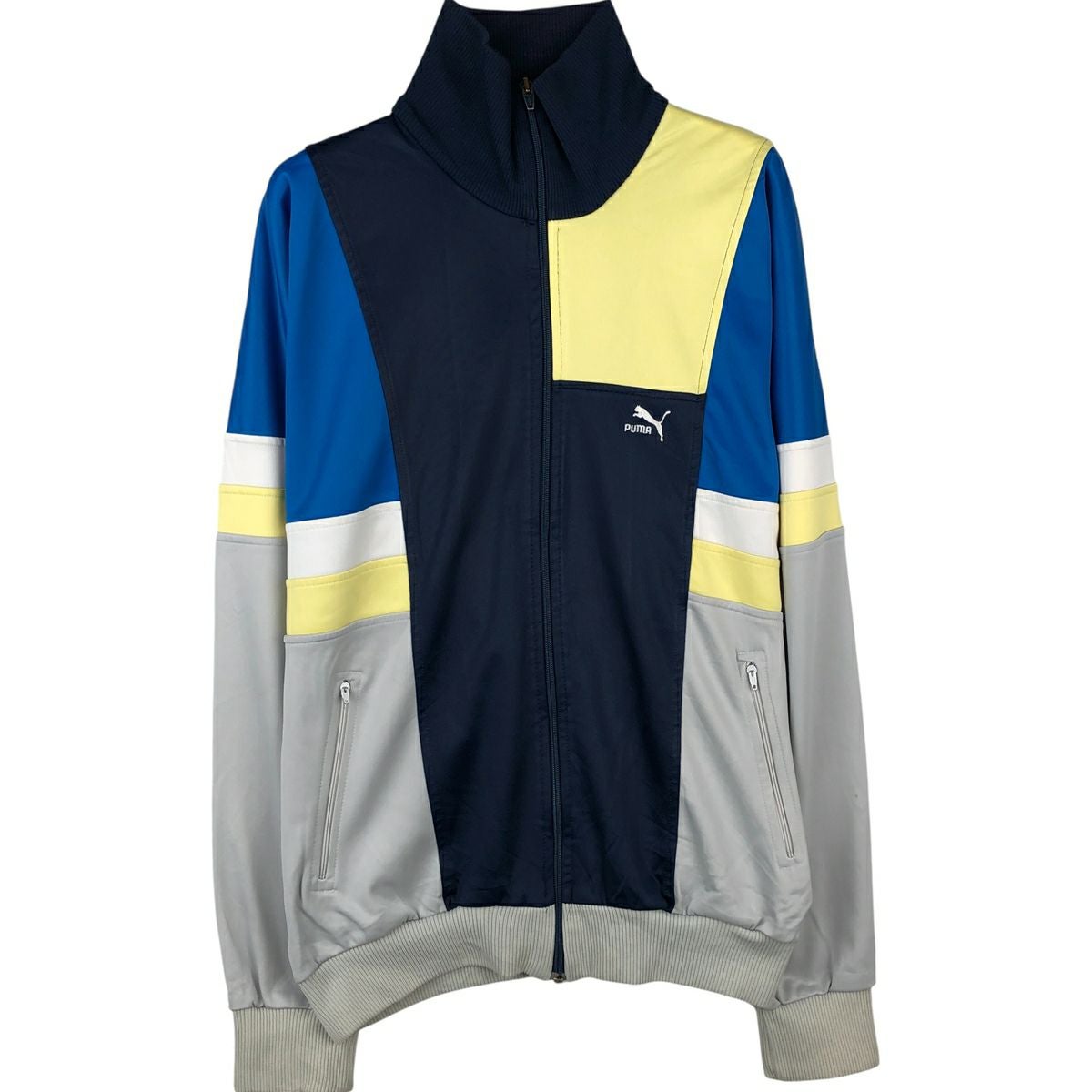 古着 80～90年代 プーマ PUMA ジャージ トラックジャケット メンズM