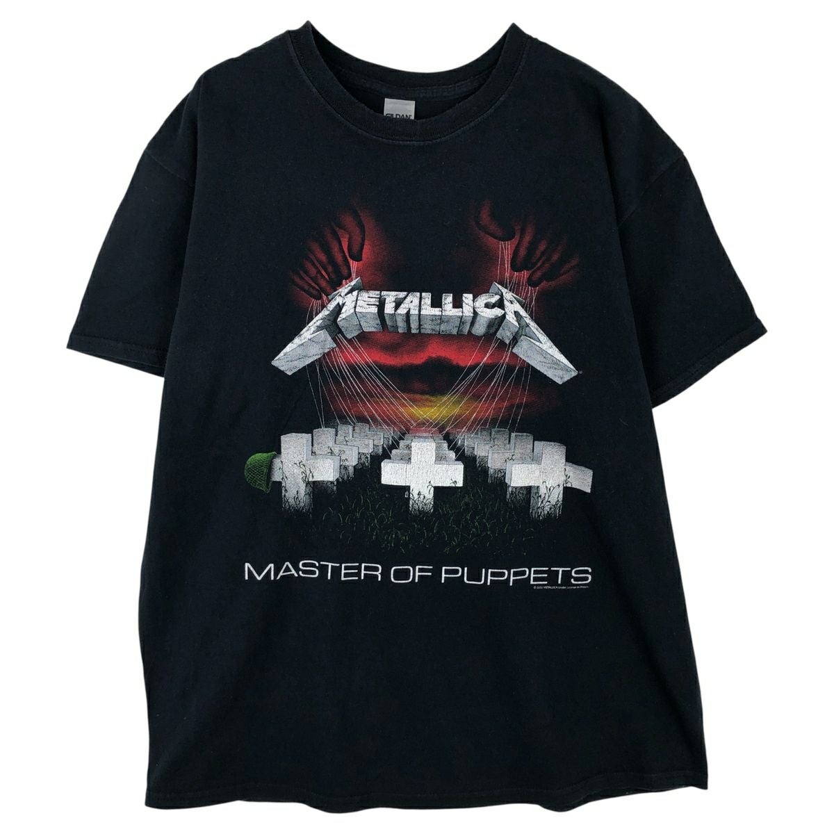 古着 METALLICA メタリカ バンド スウェットプルオーバーパーカー
