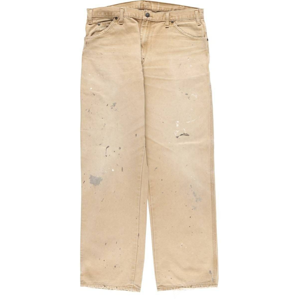 古着 ディッキーズ Dickies ペイント ダックペインターパンツ メンズ