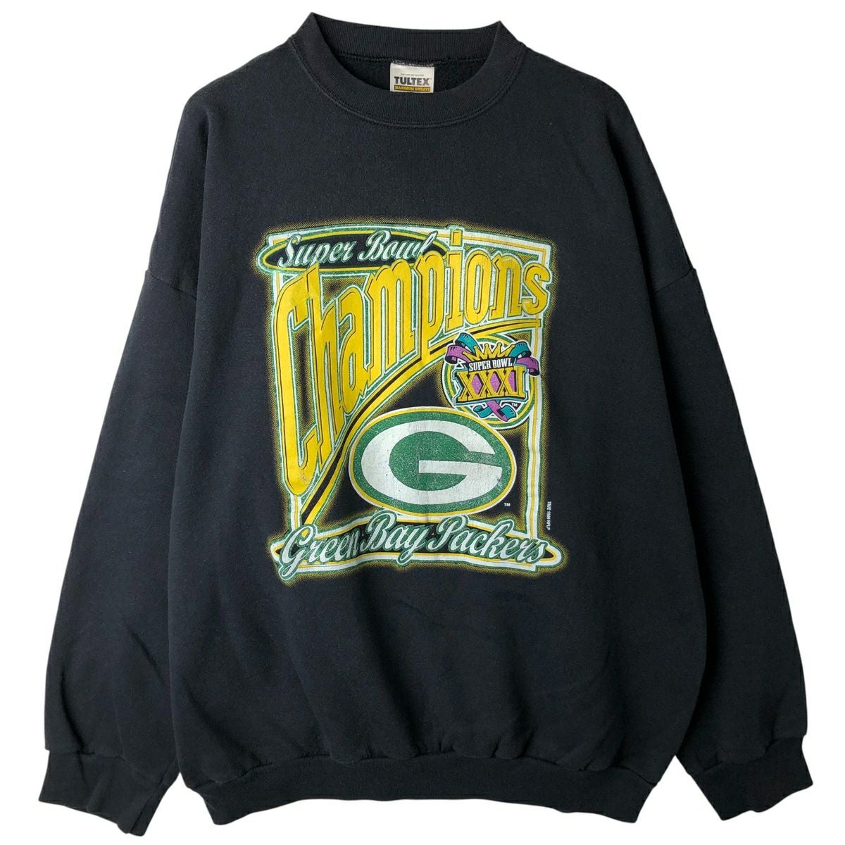 【90s USA製 TULTEX 】スウェット　パッカーズ 古着 90年代 TULTEX NFL GREEN BAY PACKERS グリーンベイパッカーズ