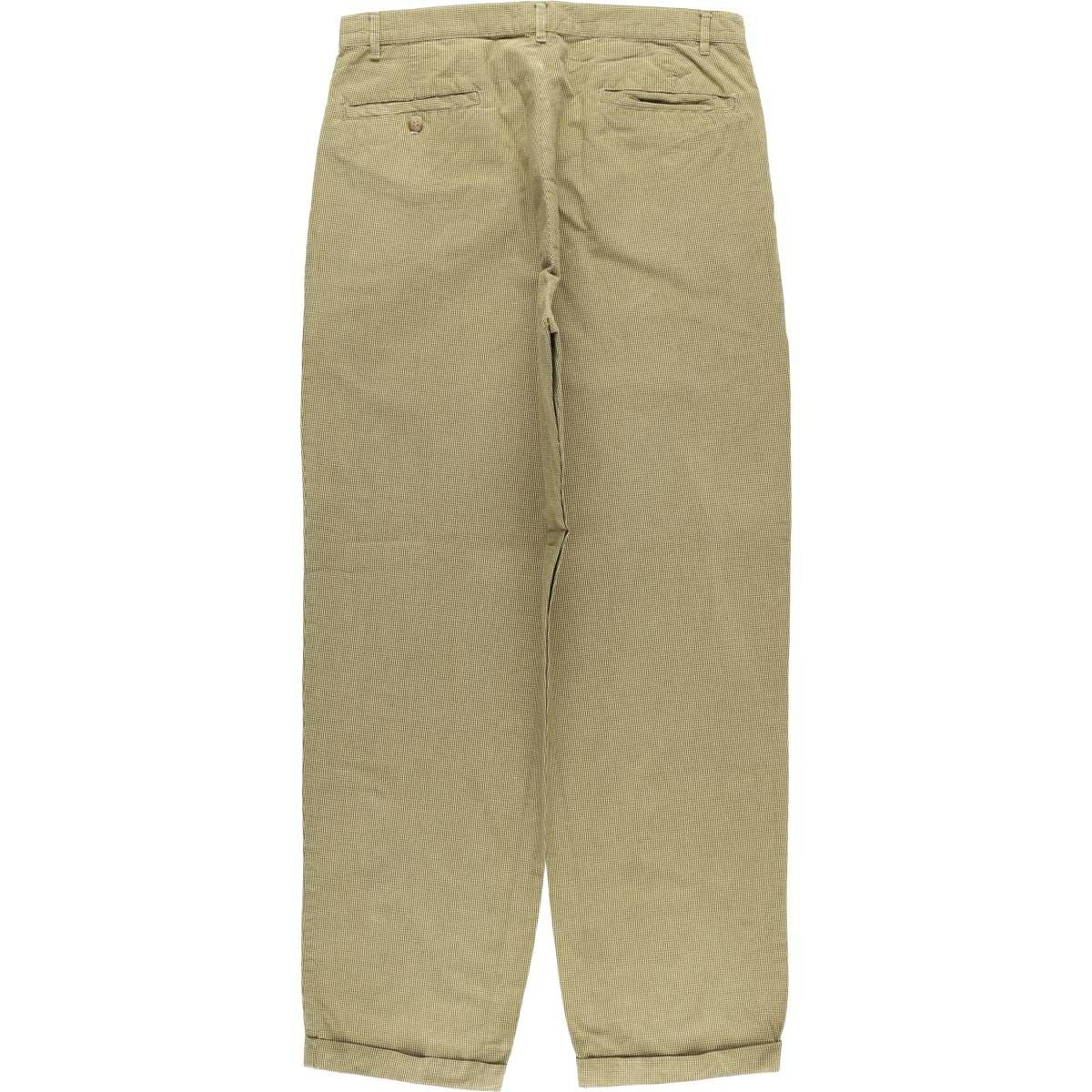 古着 90年代 ギャップ GAP オールドギャップ チェック柄 ツータック