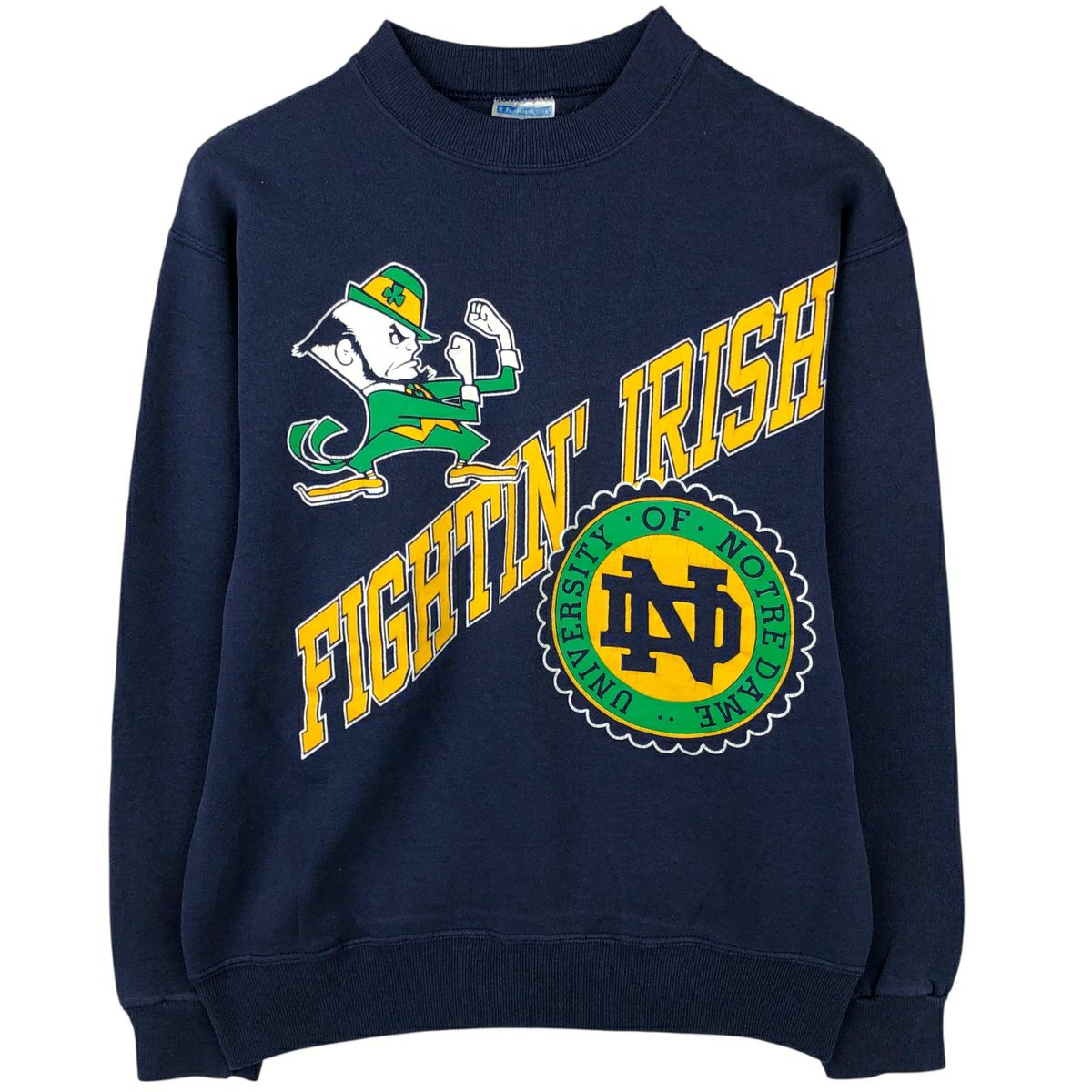 古着 90年代 ナツメグ NUTMEG FIGHTIN IRISH ノートルダム大学