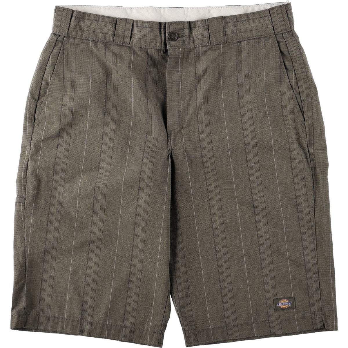 古着 ディッキーズ Dickies チェック柄 ワークショーツ ハーフパンツ