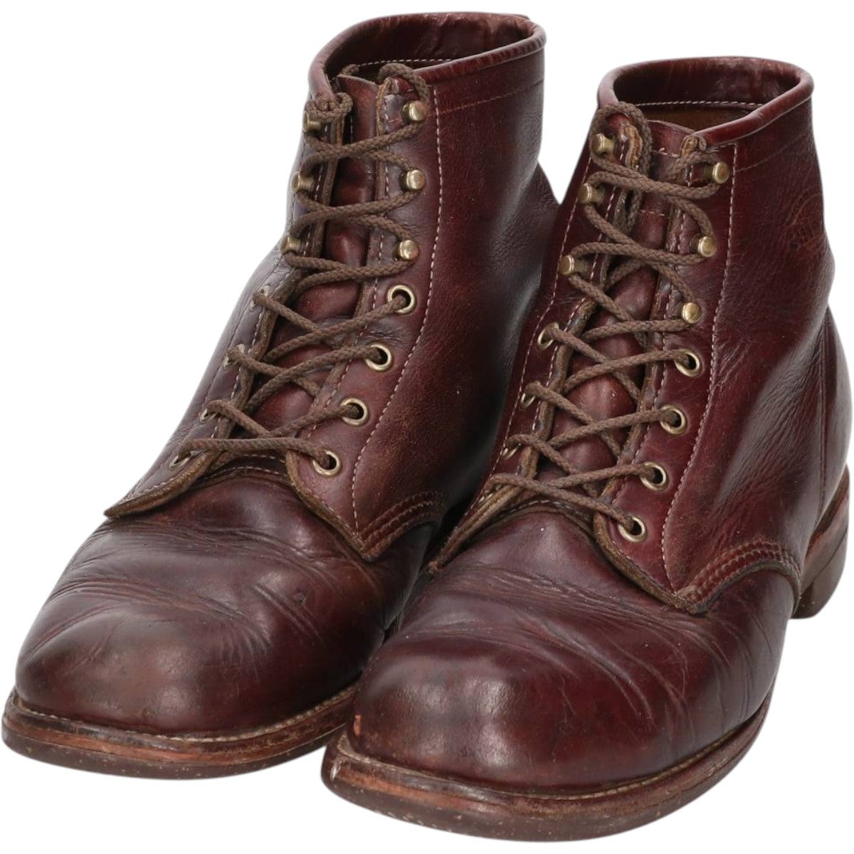古着 ウエスタンブーツ USA製 8D メンズ26.0cm相当 /saa010220 【中古