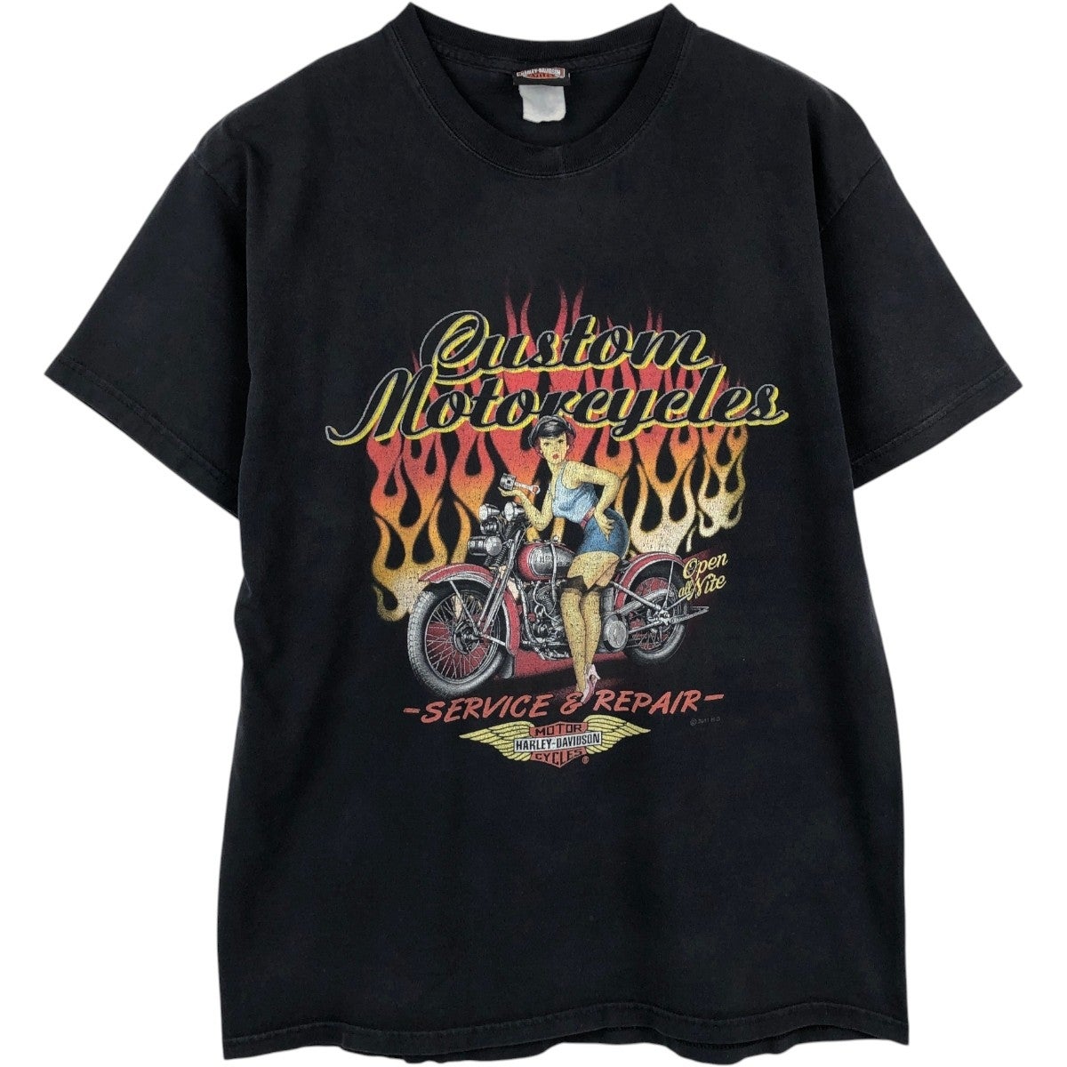 古着 ハーレーダビッドソン Harley-Davidson ピンナップガール