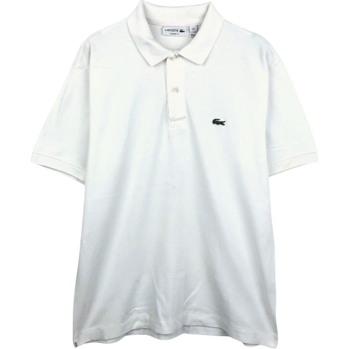 古着 ラコステ LACOSTE CLASSIC FIT 半袖 ポロシャツ 5 メンズL相当