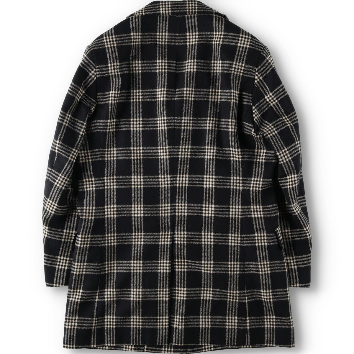 古着 ポールスミス Paul Smith COLLECTION チェック柄 ウールハーフ