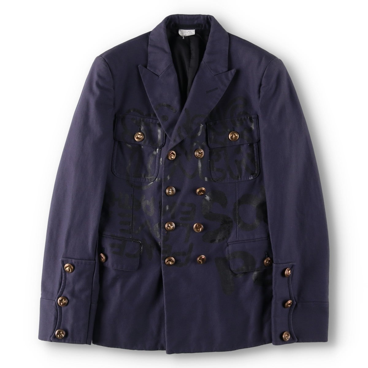 古着 コムデギャルソン COMME des GARCONS HOMME ドット柄 パッチ