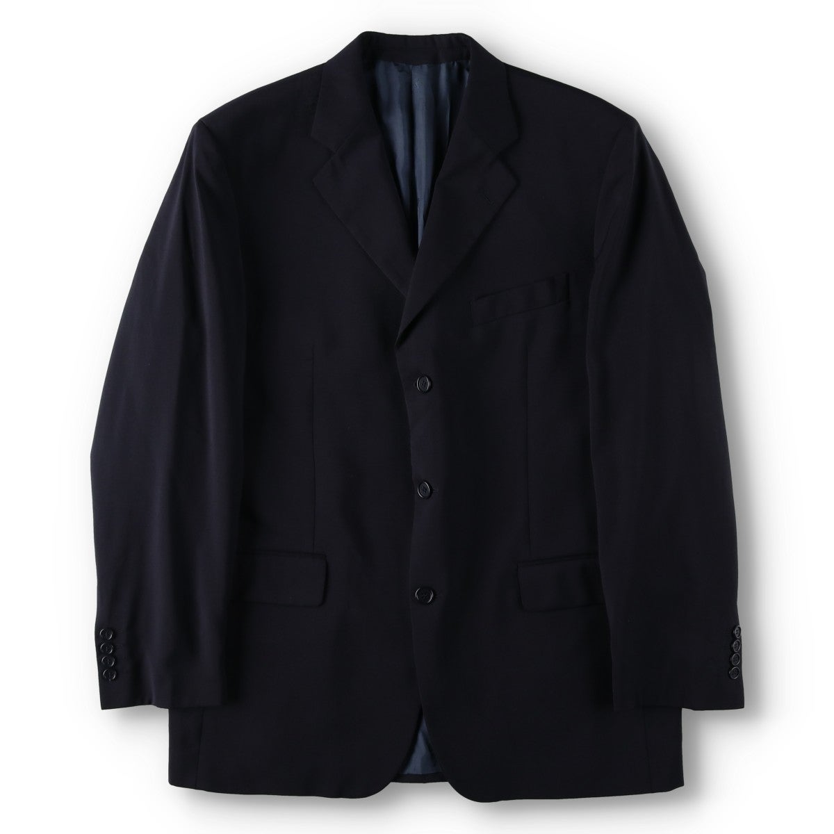 古着 イヴサンローラン Yves Saint Laurent ストライプ柄 ウール
