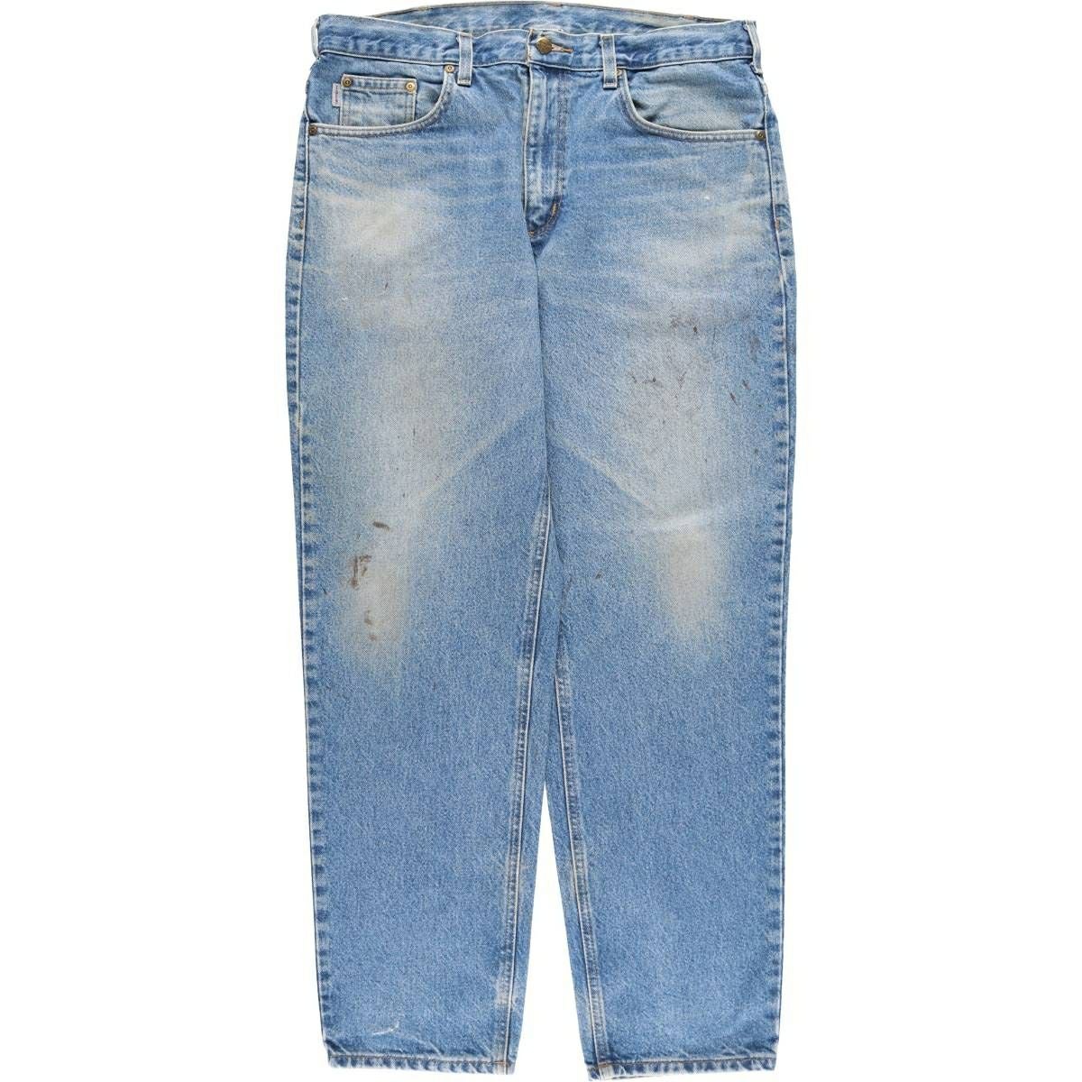 古着 カーハート Carhartt テーパードデニムパンツ メンズw36相当