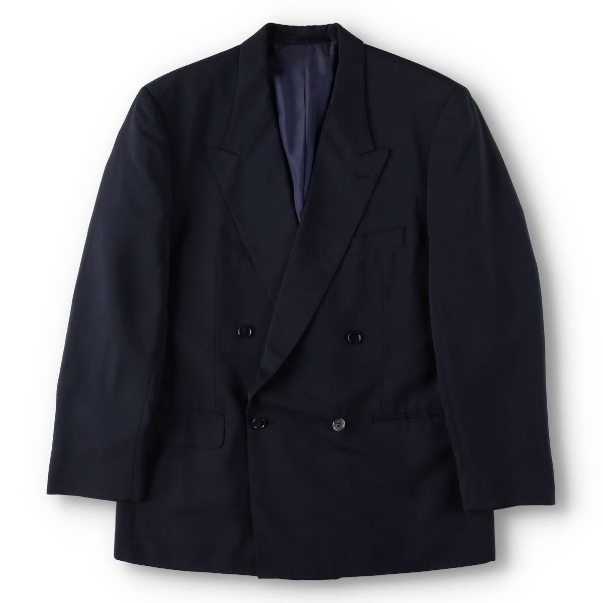 古着 イヴサンローラン Yves Saint Laurent ピークドラペル ダブル