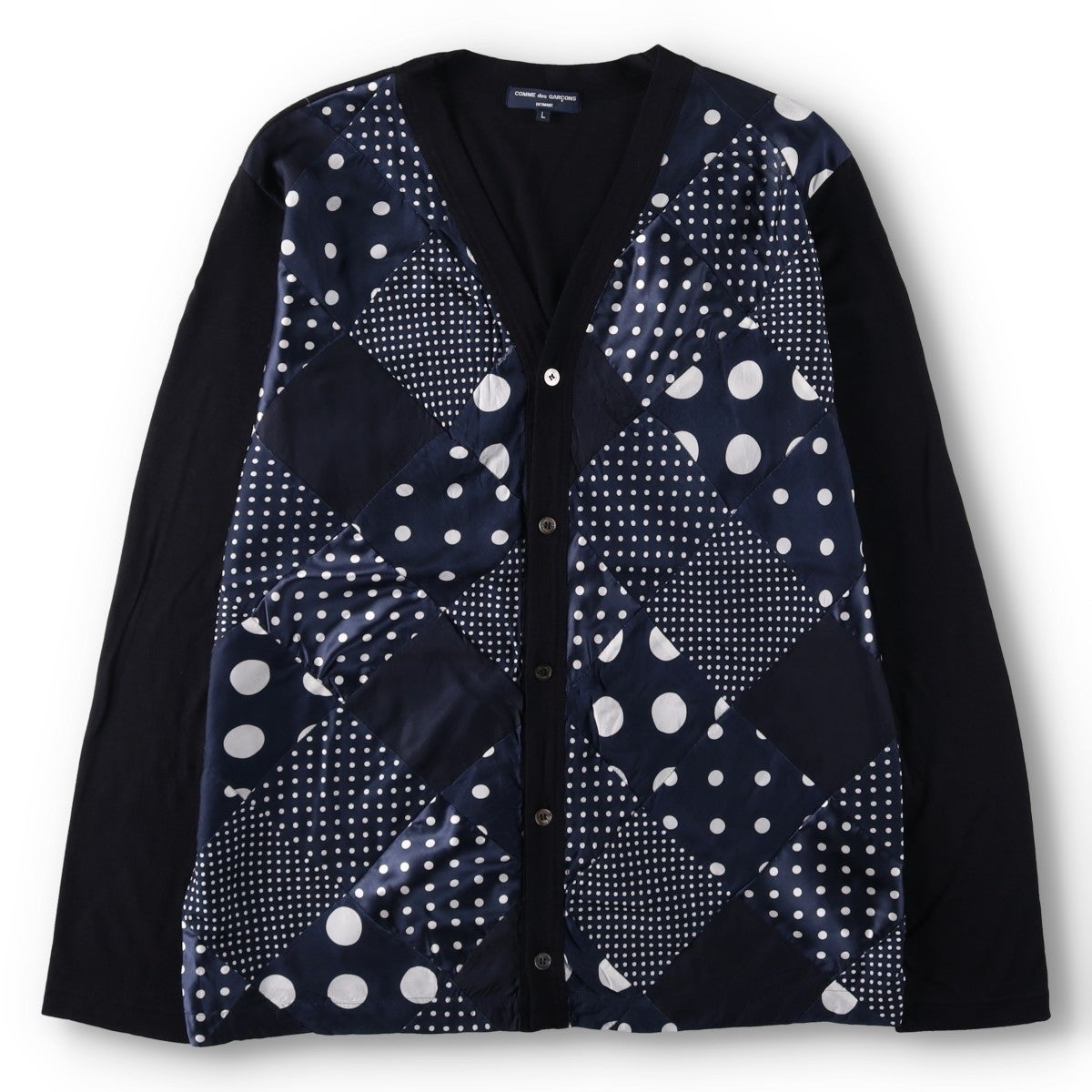 古着 コムデギャルソン COMME des GARCONS HOMME ドット柄 パッチ