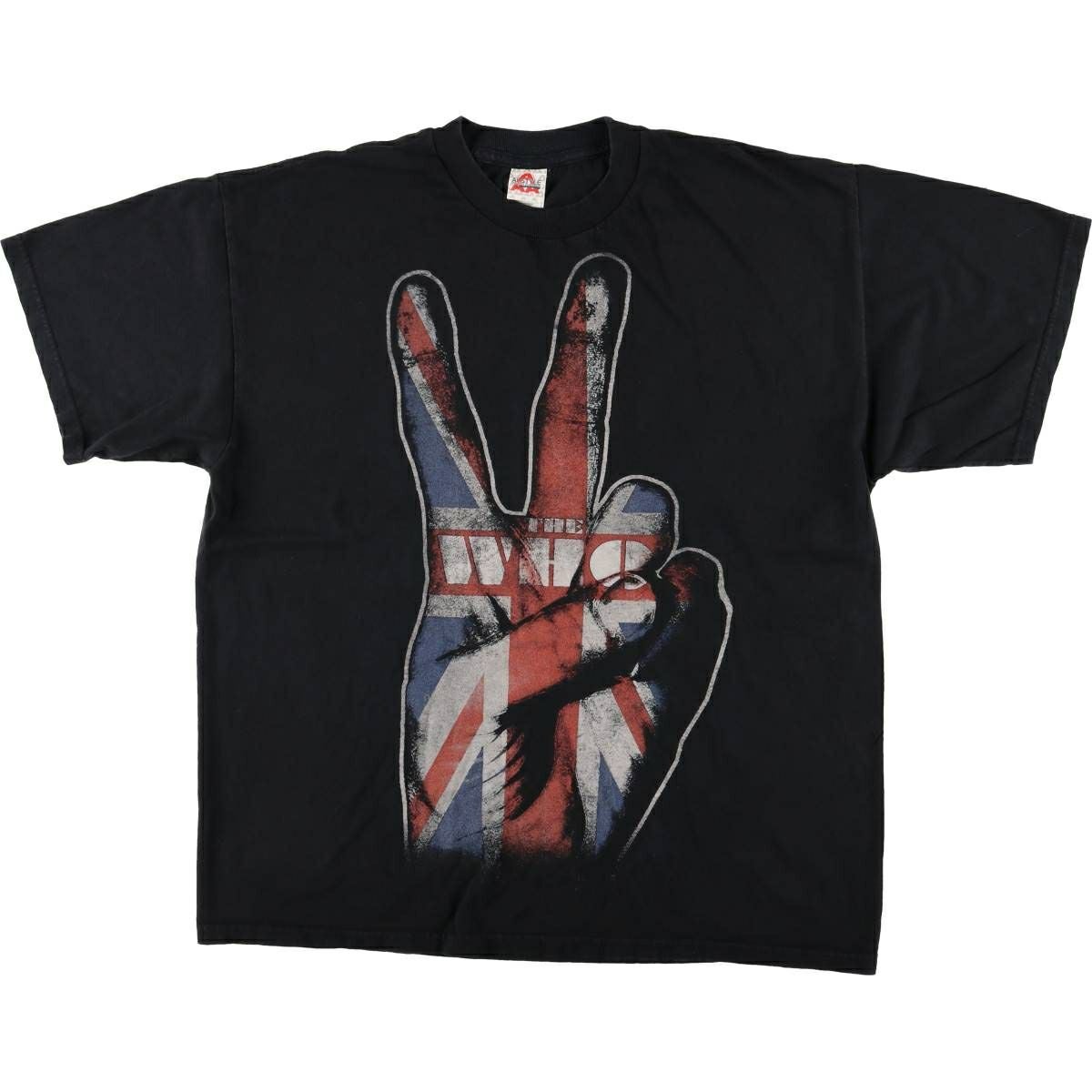 古着 00年代 THE WHO ザフー バンドTシャツ バンT メンズXL相当