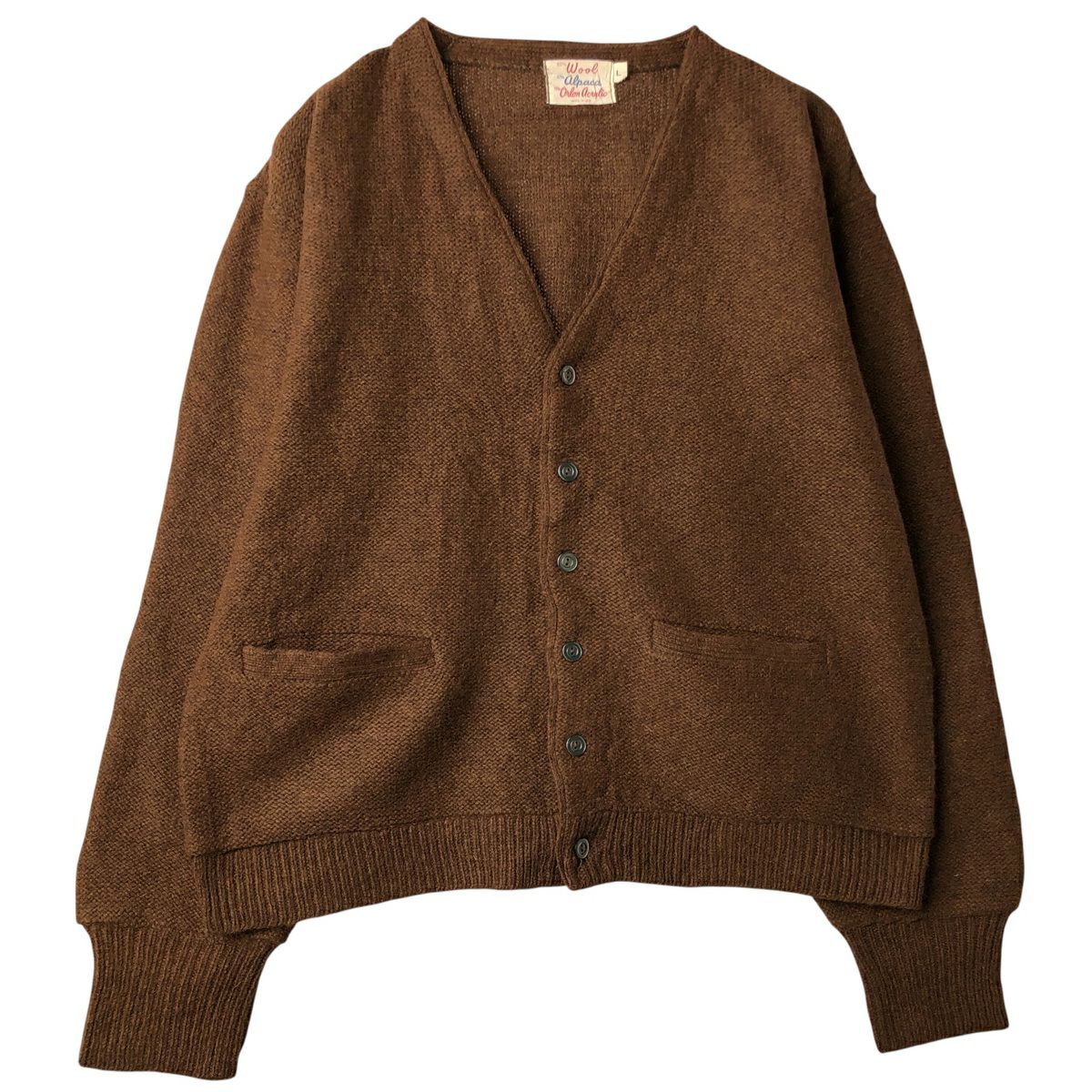 古着 マックジョージー Mc George ショールカラー ウールニット