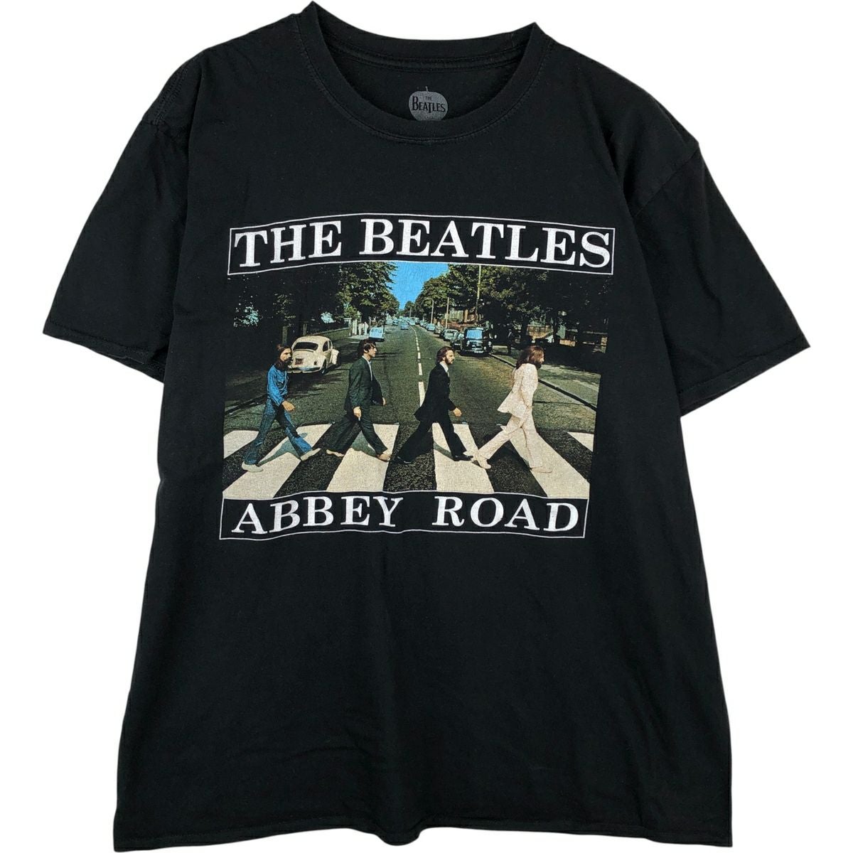 古着 THE BEATLES ビートルズ バンドTシャツ バンT メンズL相当