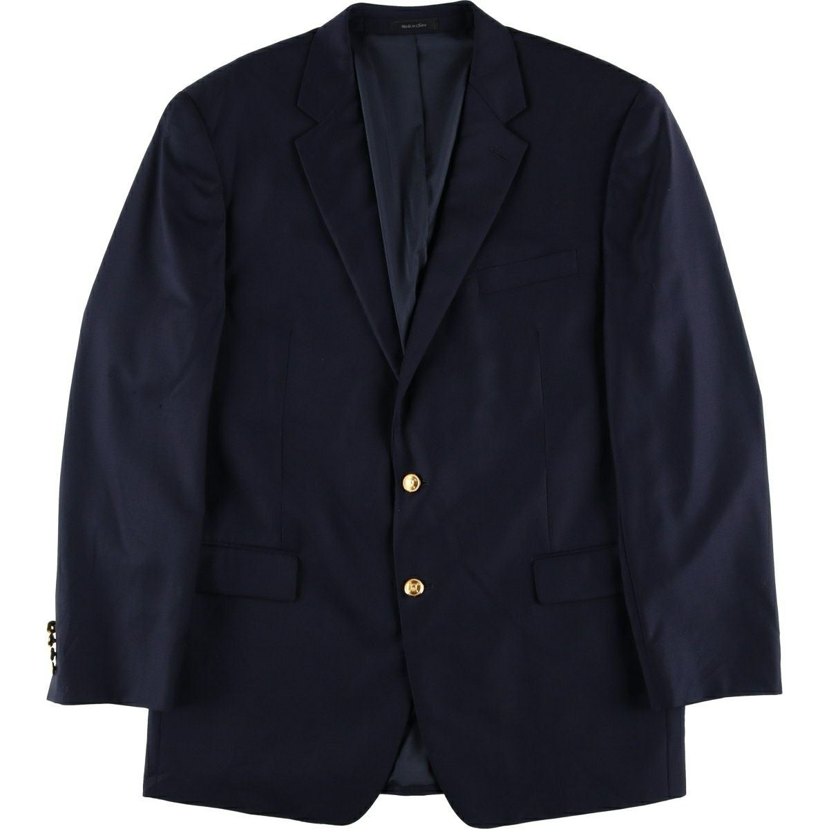 未使用　ポロ ラルフローレン　ジャージー　テーラードジャケット　紺ブレ　XXL 古着 ラルフローレン Ralph Lauren LAUREN ローレン 紺ブレザー