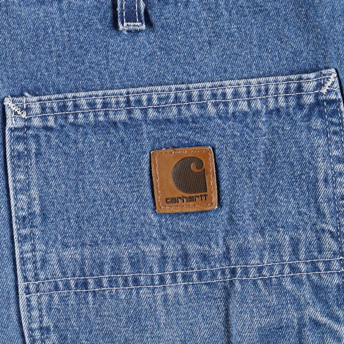 古着 カーハート Carhartt Dungaree Fit デニムペインターパンツ