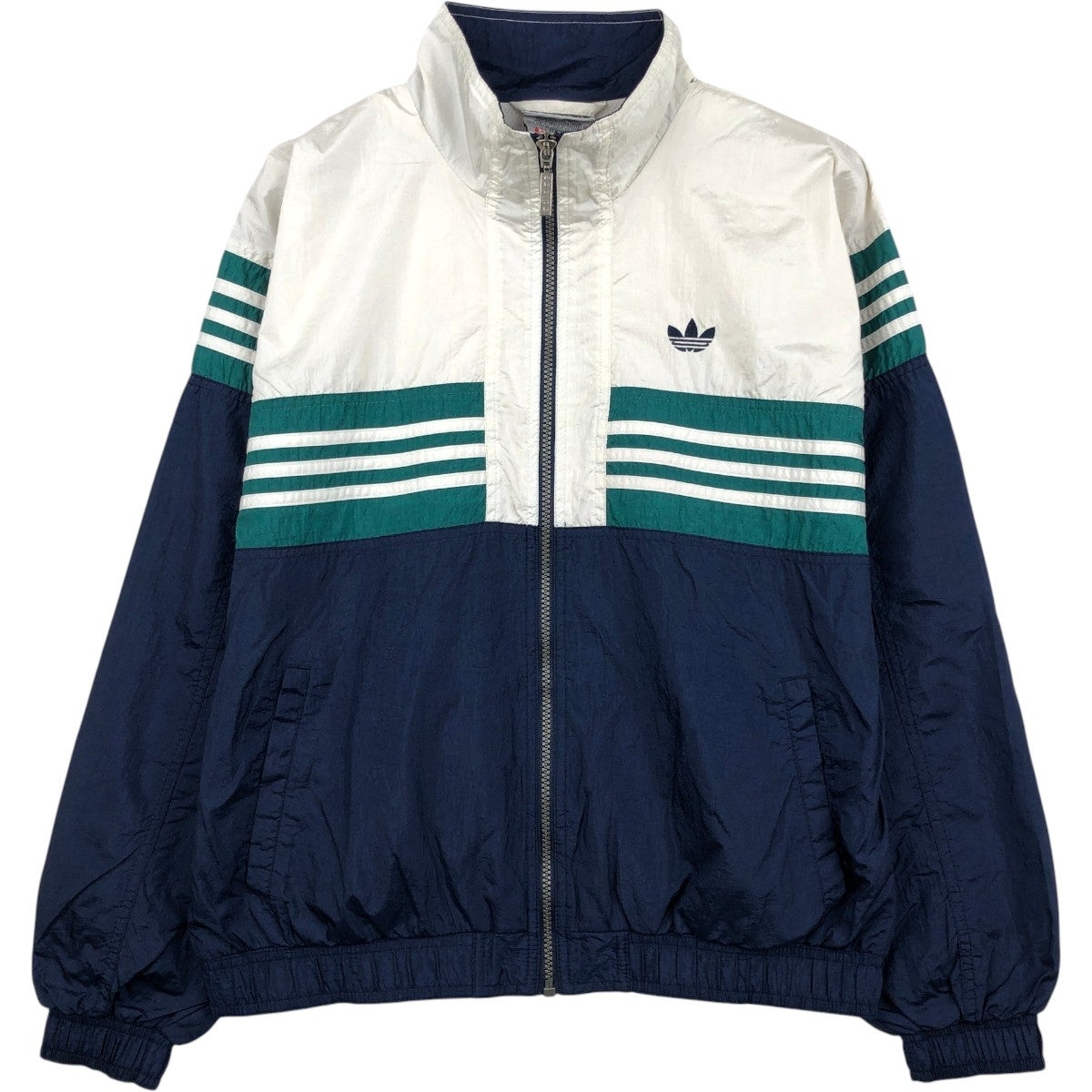 古着 90～00年代 アディダス adidas ナイロンジャケット メンズL相当
