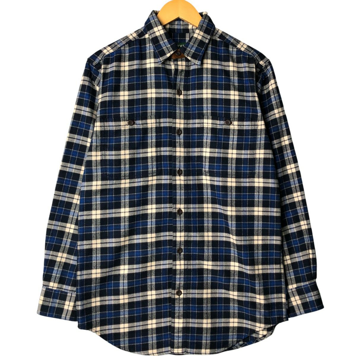 古着 オービス ORVIS CLASSIC FIT 長袖 フランネルチェックシャツ