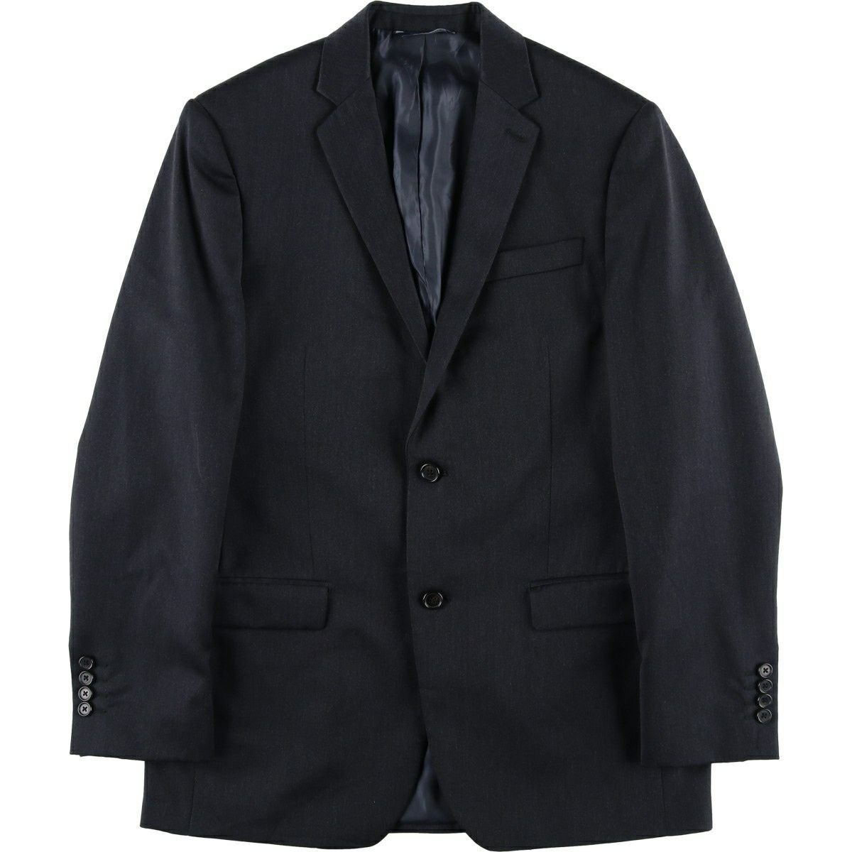 古着 ラルフローレン Ralph Lauren LAUREN ローレン 紺ブレザー