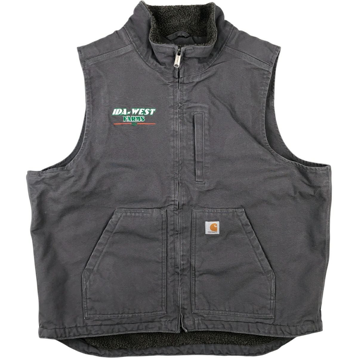 古着 カーハート Carhartt ダックベスト メンズXL相当 /eaa588691