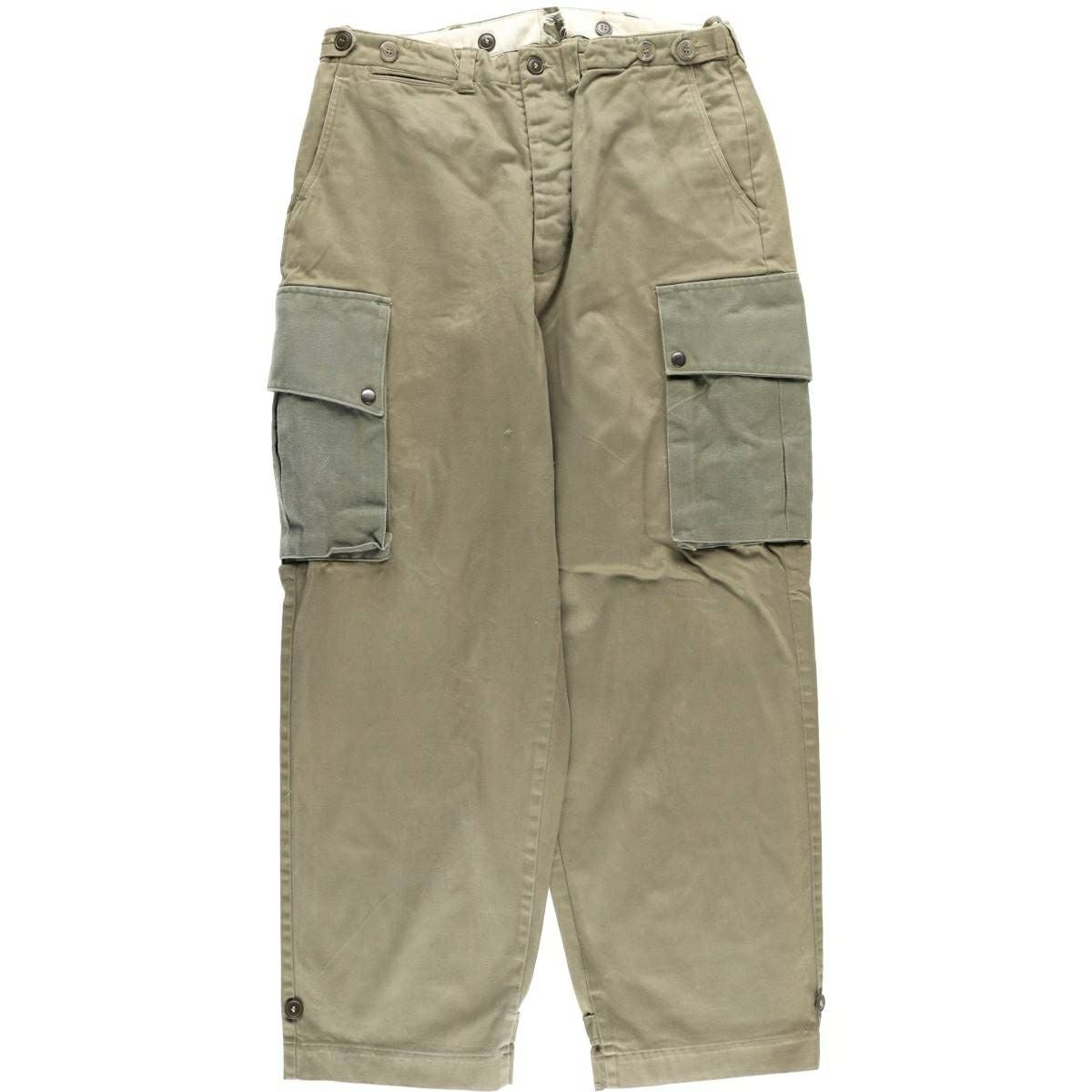 古着 民間品 ミリタリー カーゴパンツ メンズw34相当 /eaa611558