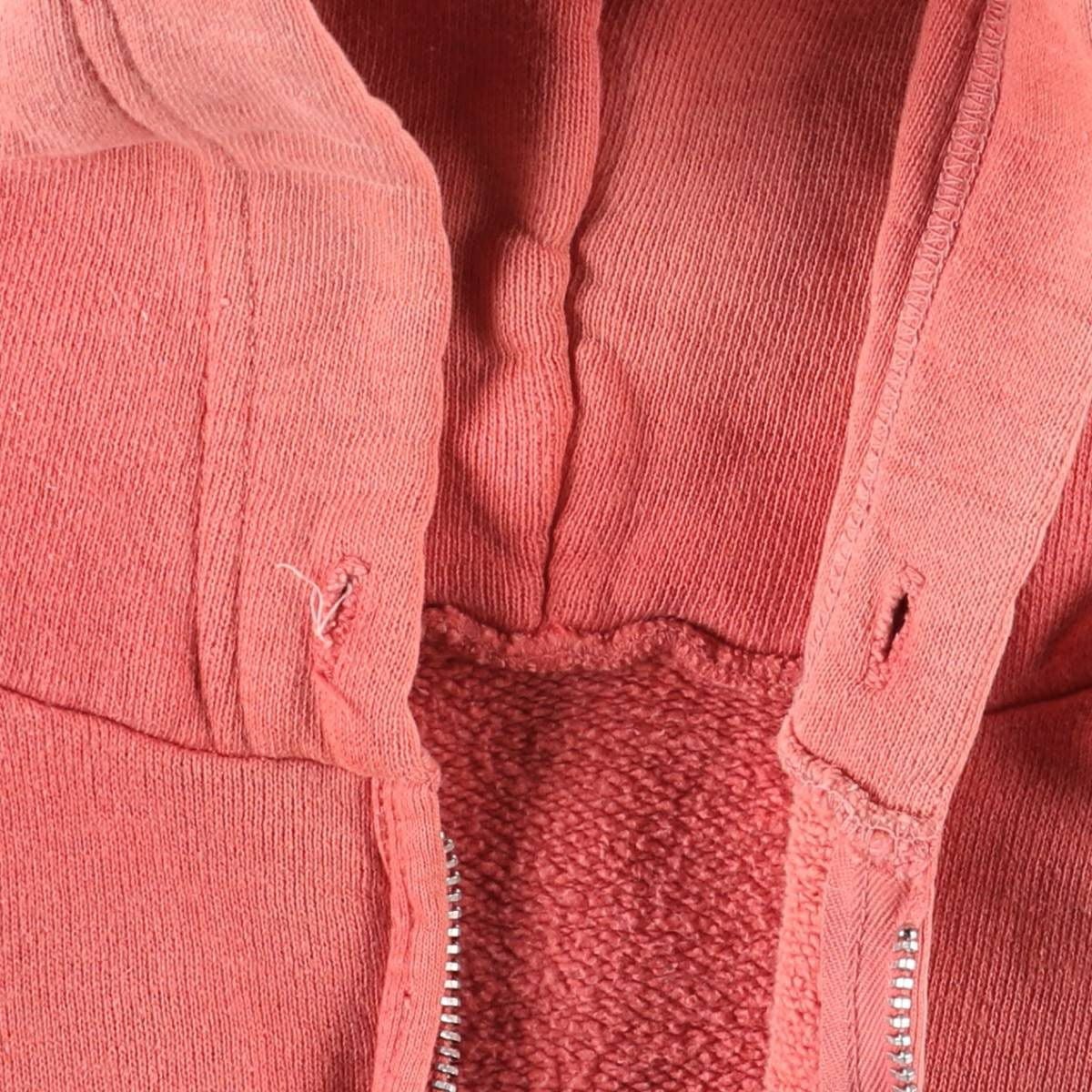 古着 50～60年代 セパポケ スウェットフルジップパーカー レディースM