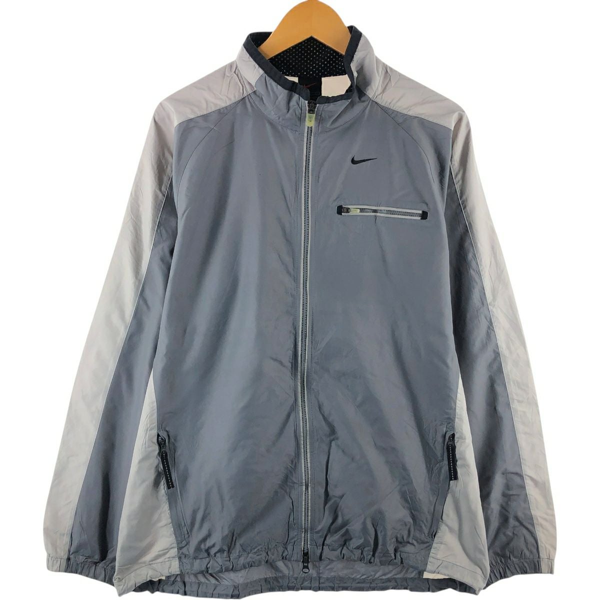 古着 80年代 ナイキ NIKE 紺タグ ウインドブレーカー メンズL相当