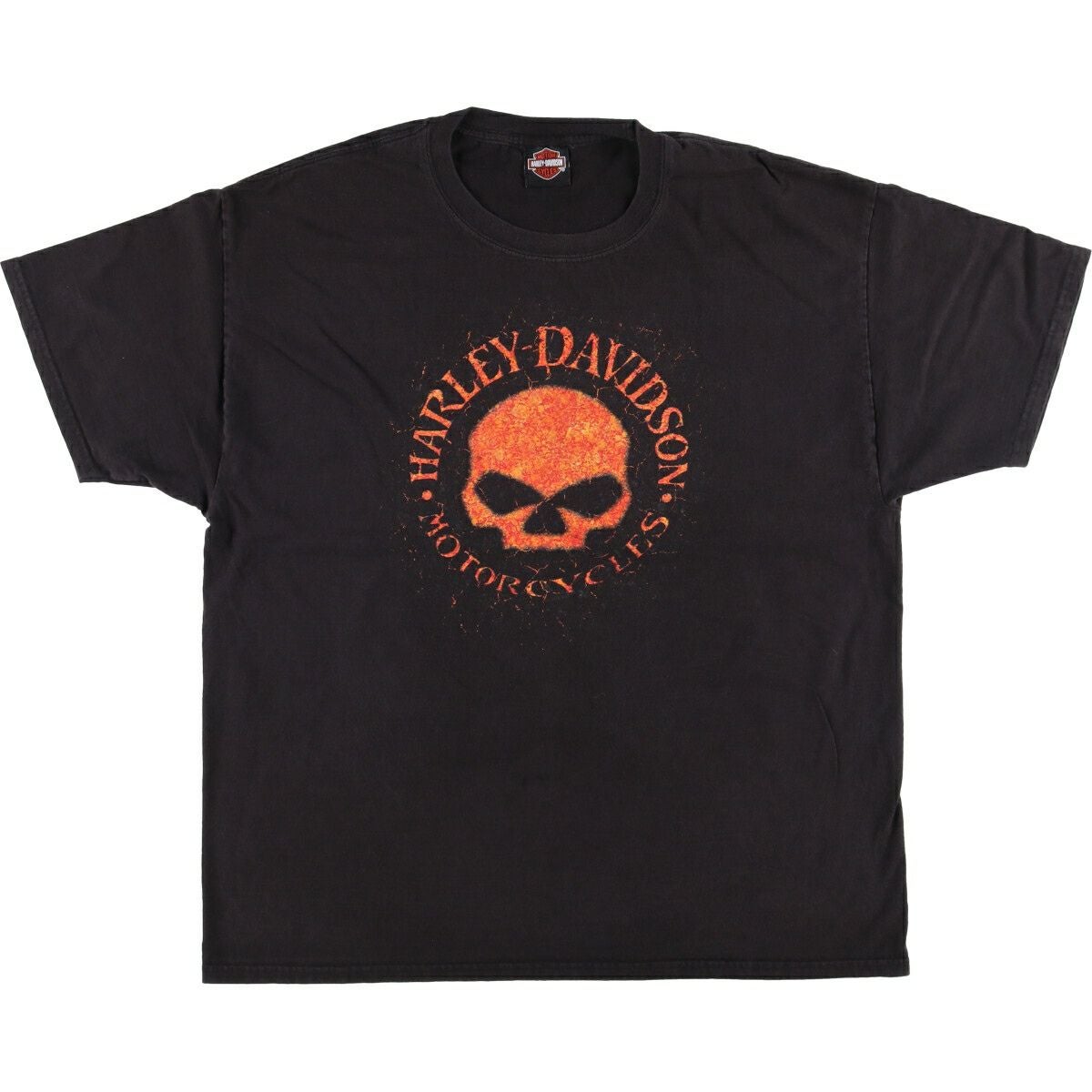 古着 ハーレーダビッドソン Harley-Davidson ドクロ柄 スカル柄