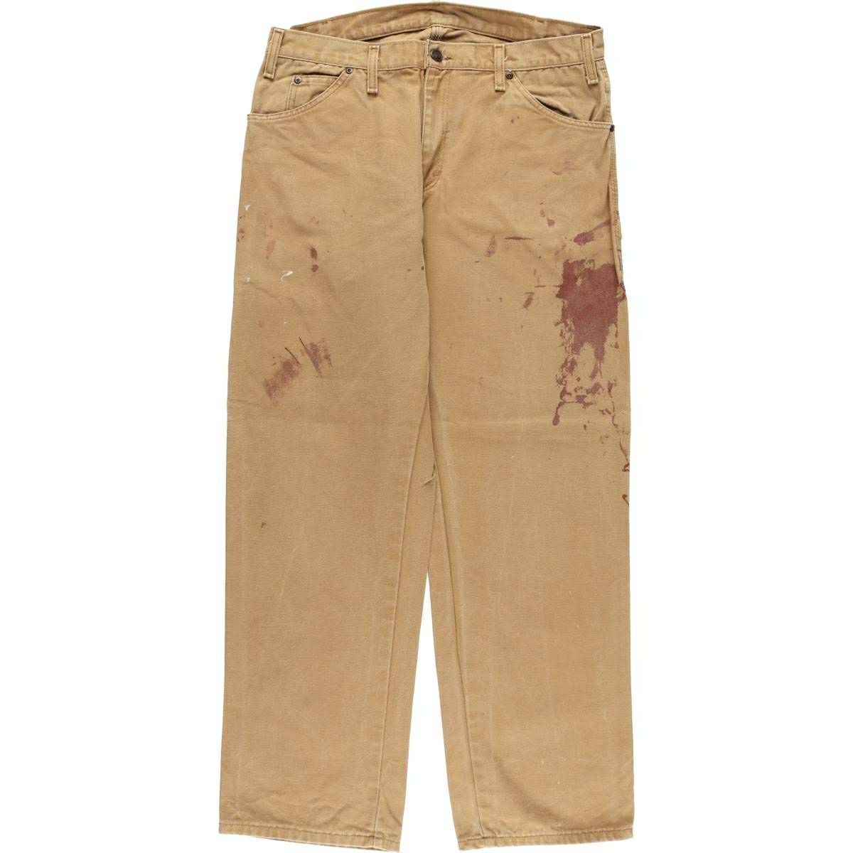古着 ディッキーズ Dickies RELAXED ダックペインターパンツ メンズw34