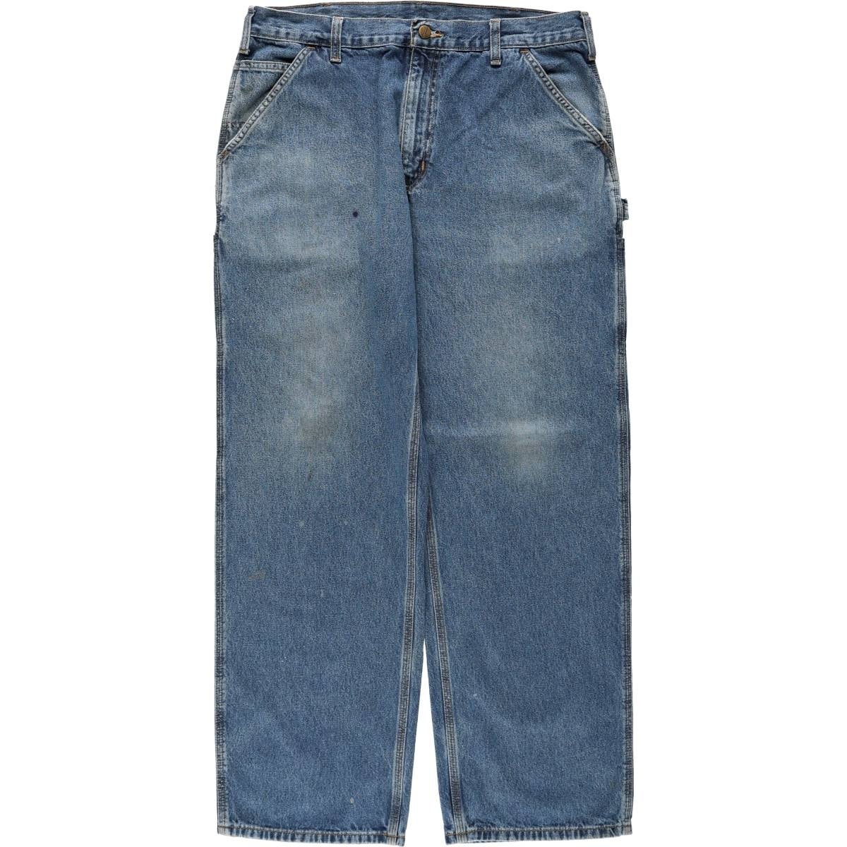 古着 カーハート Carhartt デニムペインターパンツ メンズw35相当/eaa616635 古着 カーハート Carhartt Original Dungaree Fit デニムペインター