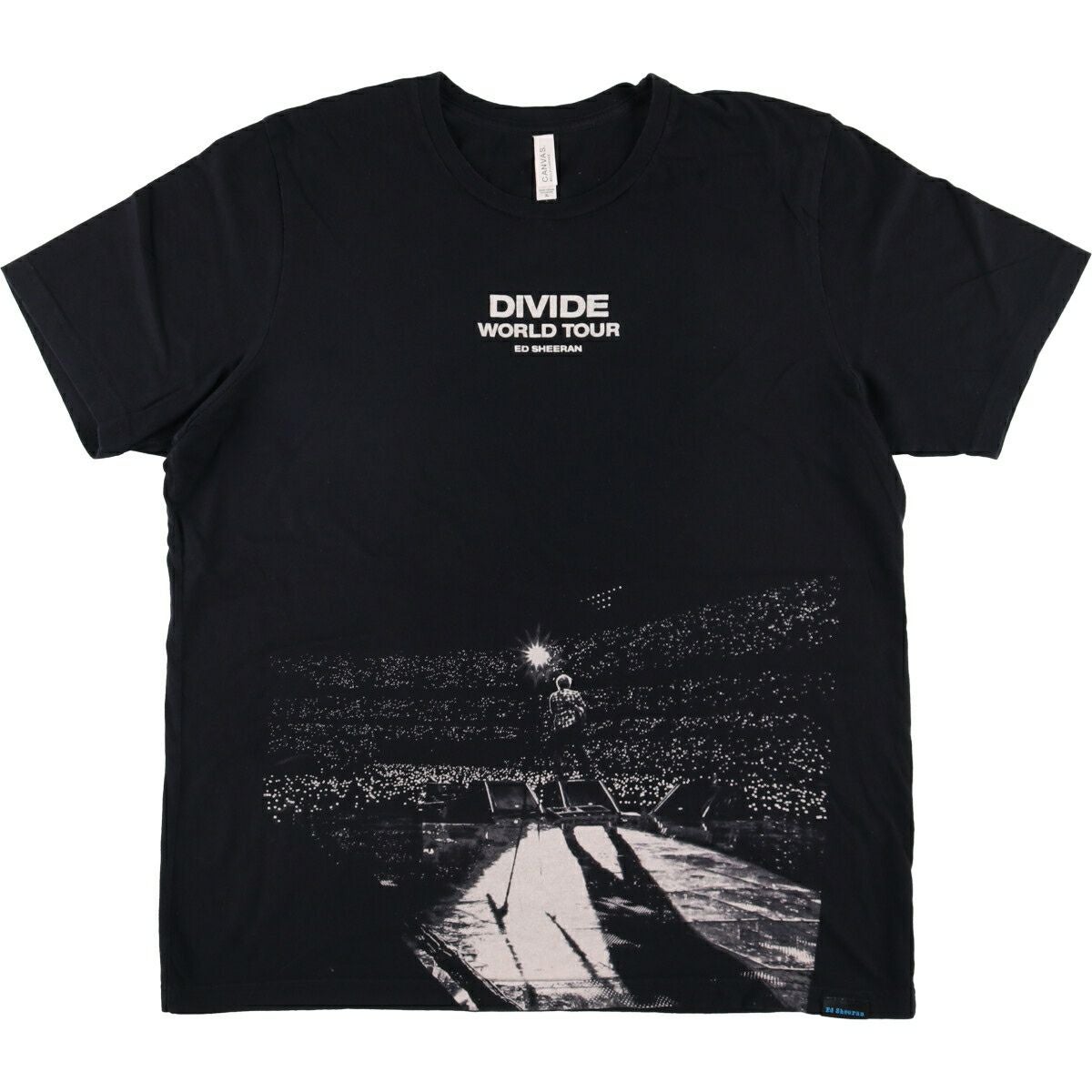 古着 CANVAS ED SHEERAN エドシーラン バンドTシャツ バンT メンズXL