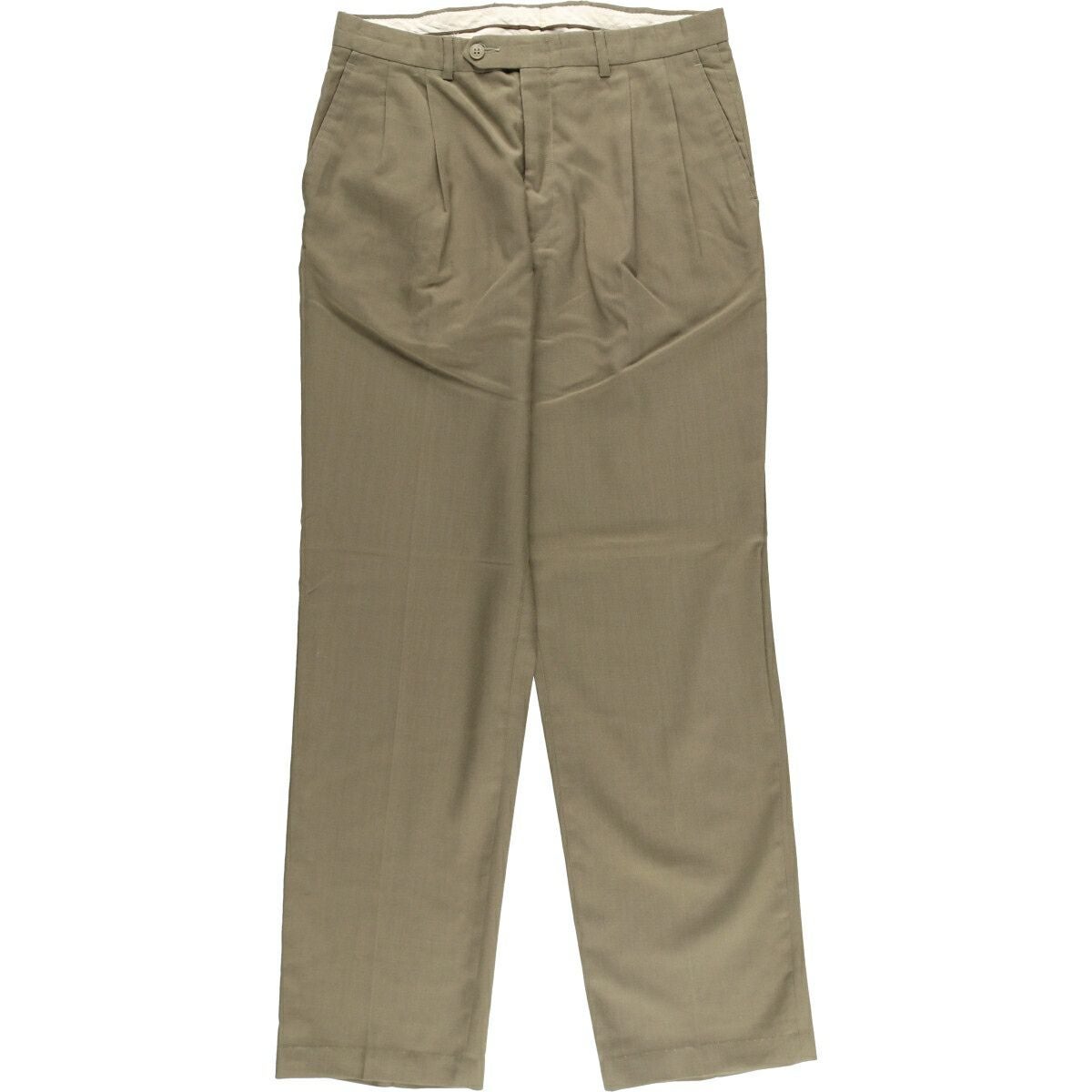 古着 PRONT UOMO PLATINUM リネンパンツ スラックス メンズw36相当