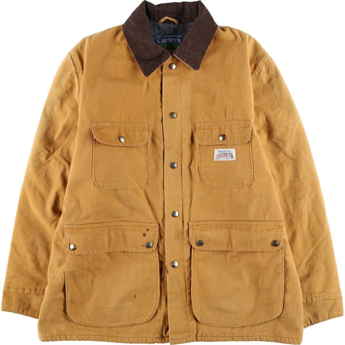 古着 70年代 カーターズ Carters ダックカバーオール USA製 メンズXL