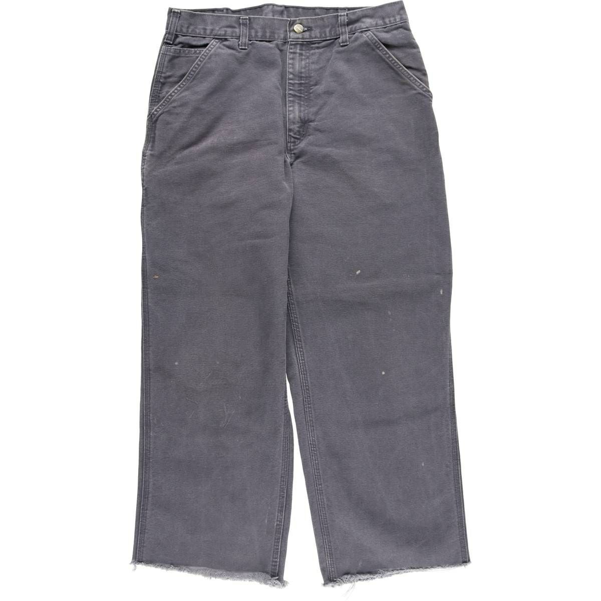 古着 カーハート Carhartt Original Dungaree Fit カットオフ ダック