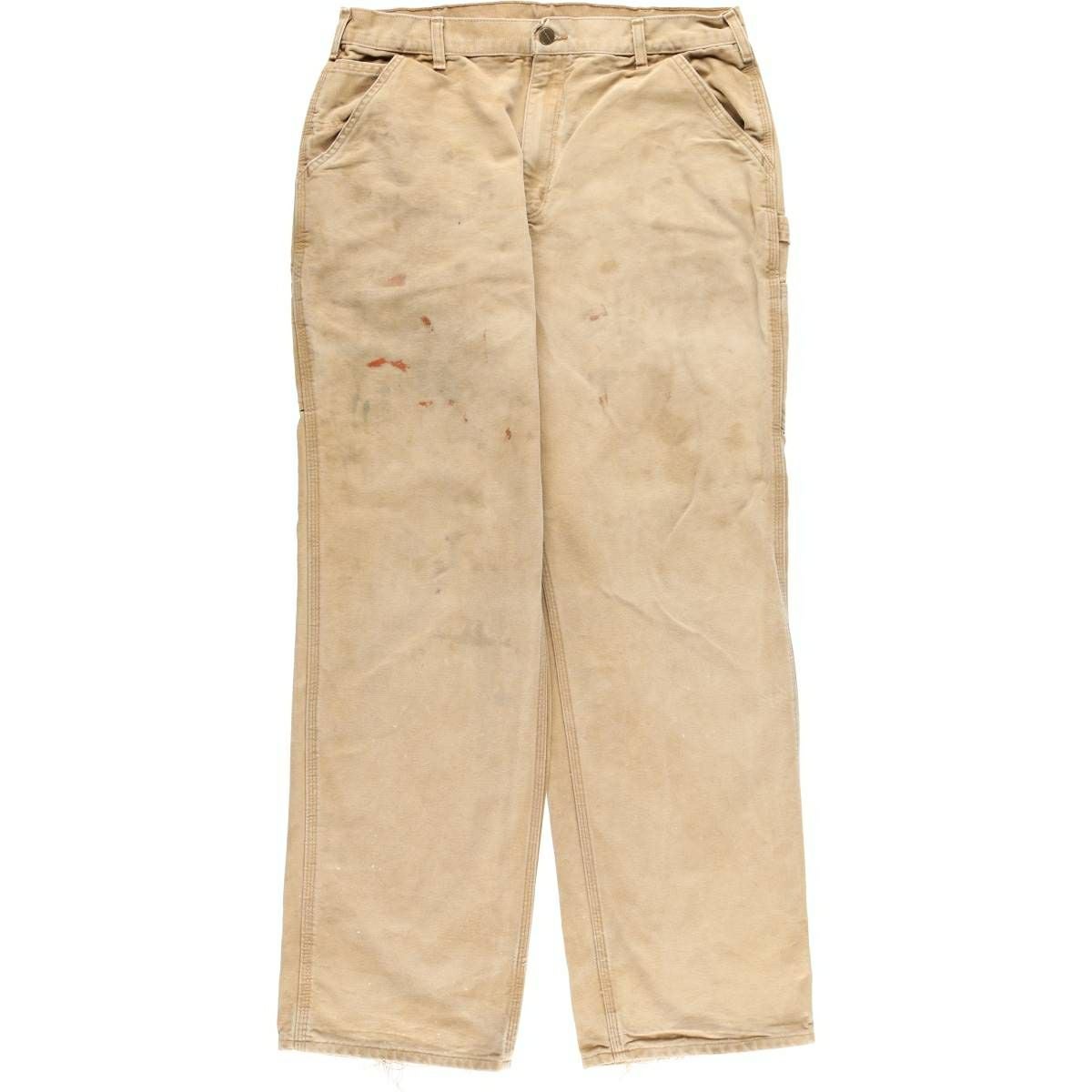 古着 カーハート Carhartt Original Dungaree Fit ダックペインター