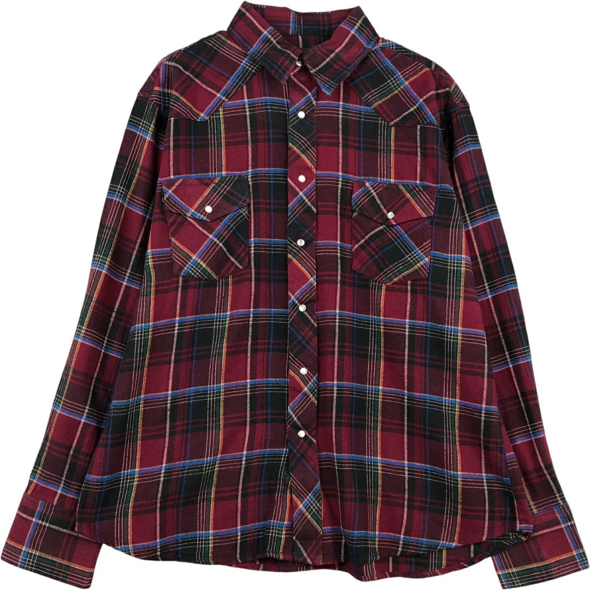 古着 ラングラー Wrangler 半袖 デニムシャツ メンズM相当 /eaa562044