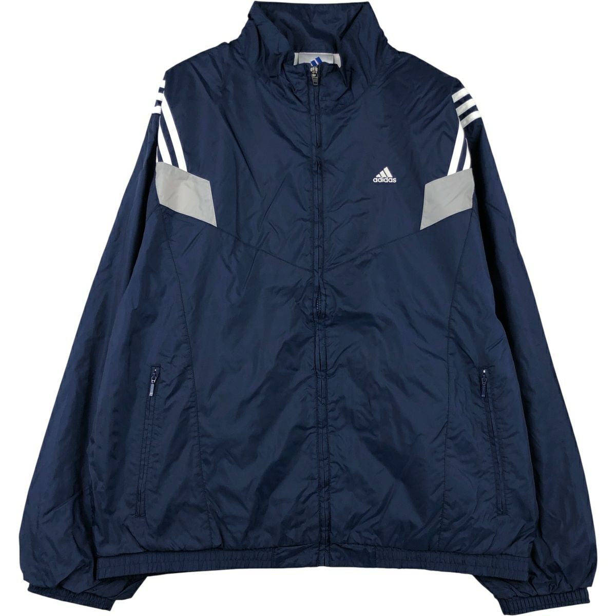 古着 90～00年代 アディダス adidas バックロゴ ナイロンジャケット