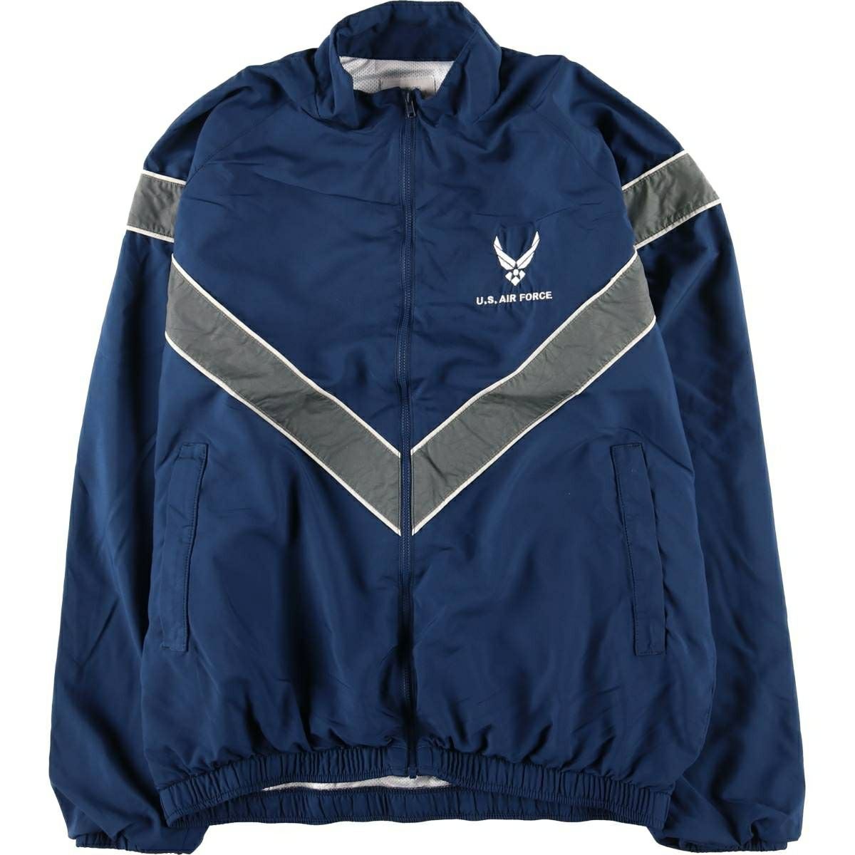 古着 米軍実品 U.S.AIR FORCE PTU トレーニングジャケット ナイロン