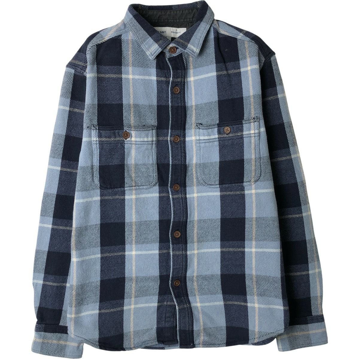 古着 バンズ VANS TAILORED FIT 長袖 フランネルチェックシャツ