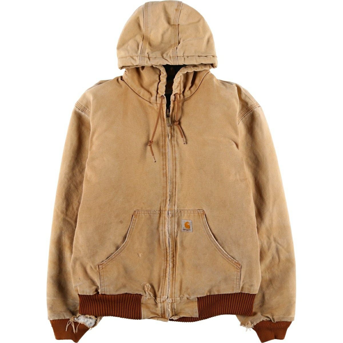 古着 カーハート Carhartt アクティブジャケット 中綿入り ダック