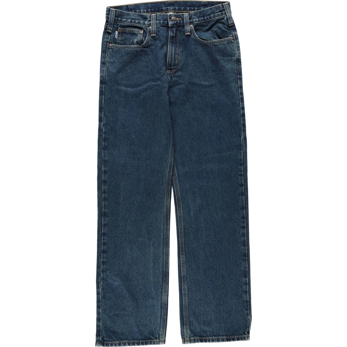 古着 カーハート Carhartt ストレートデニムパンツ メンズw34相当