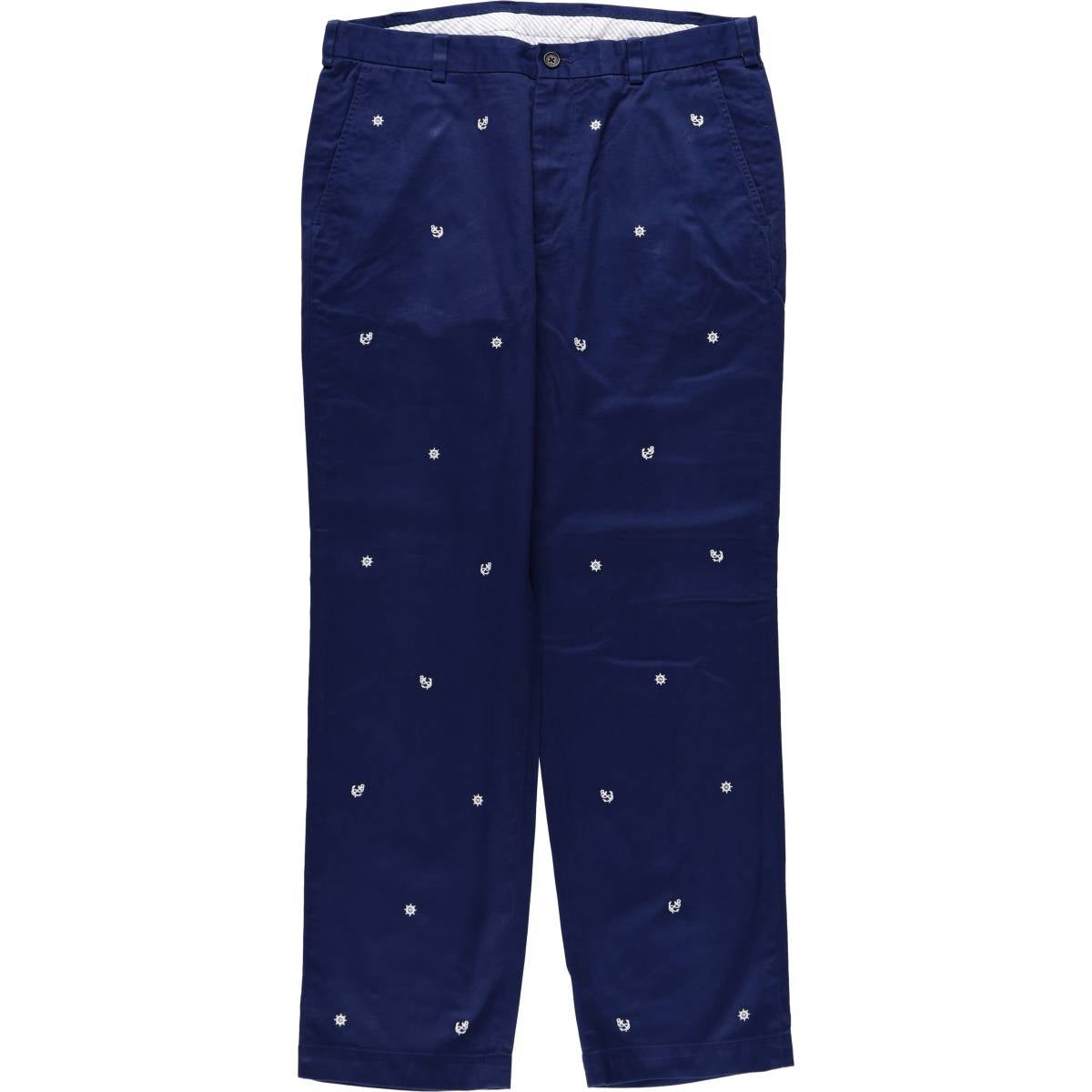 古着 ブルックスブラザーズ Brooks Brothers CLARK 総柄 チノパンツ