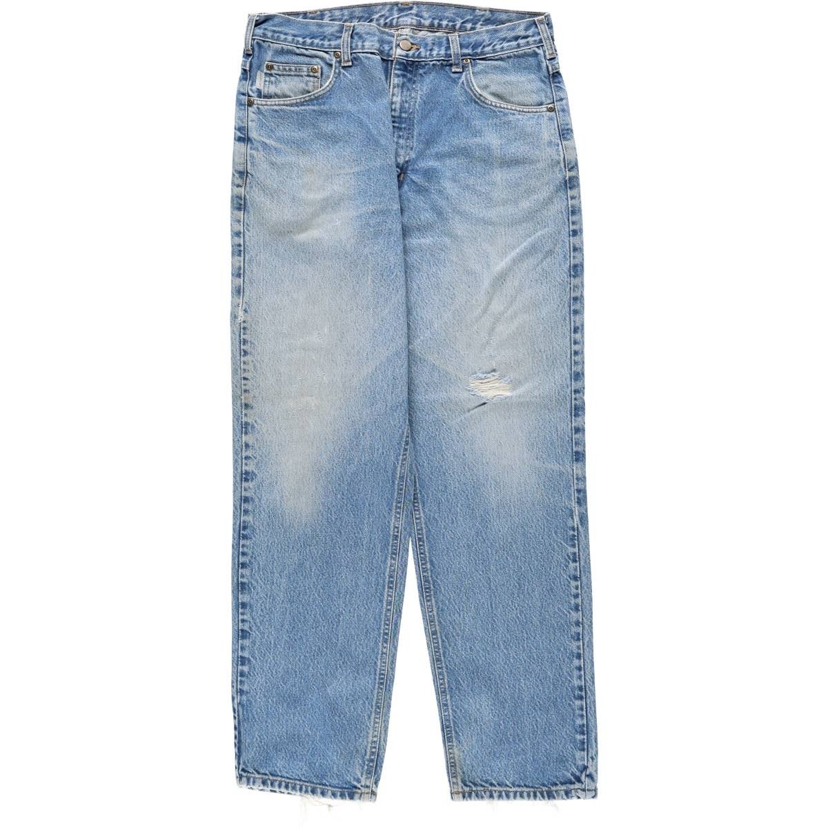 古着 カーハート Carhartt RELAXED FIT テーパードデニムパンツ メンズ