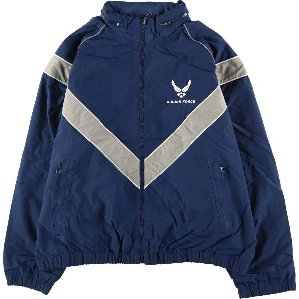 古着 00年代 米軍実品 U.S.AIR FORCE PTU トレーニングジャケット