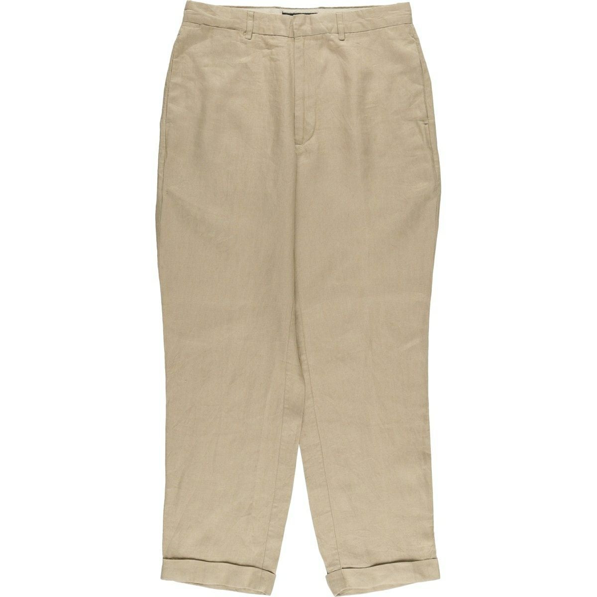 古着 バナナリパブリック BANANA REPUBLIC ツータック リネンパンツ