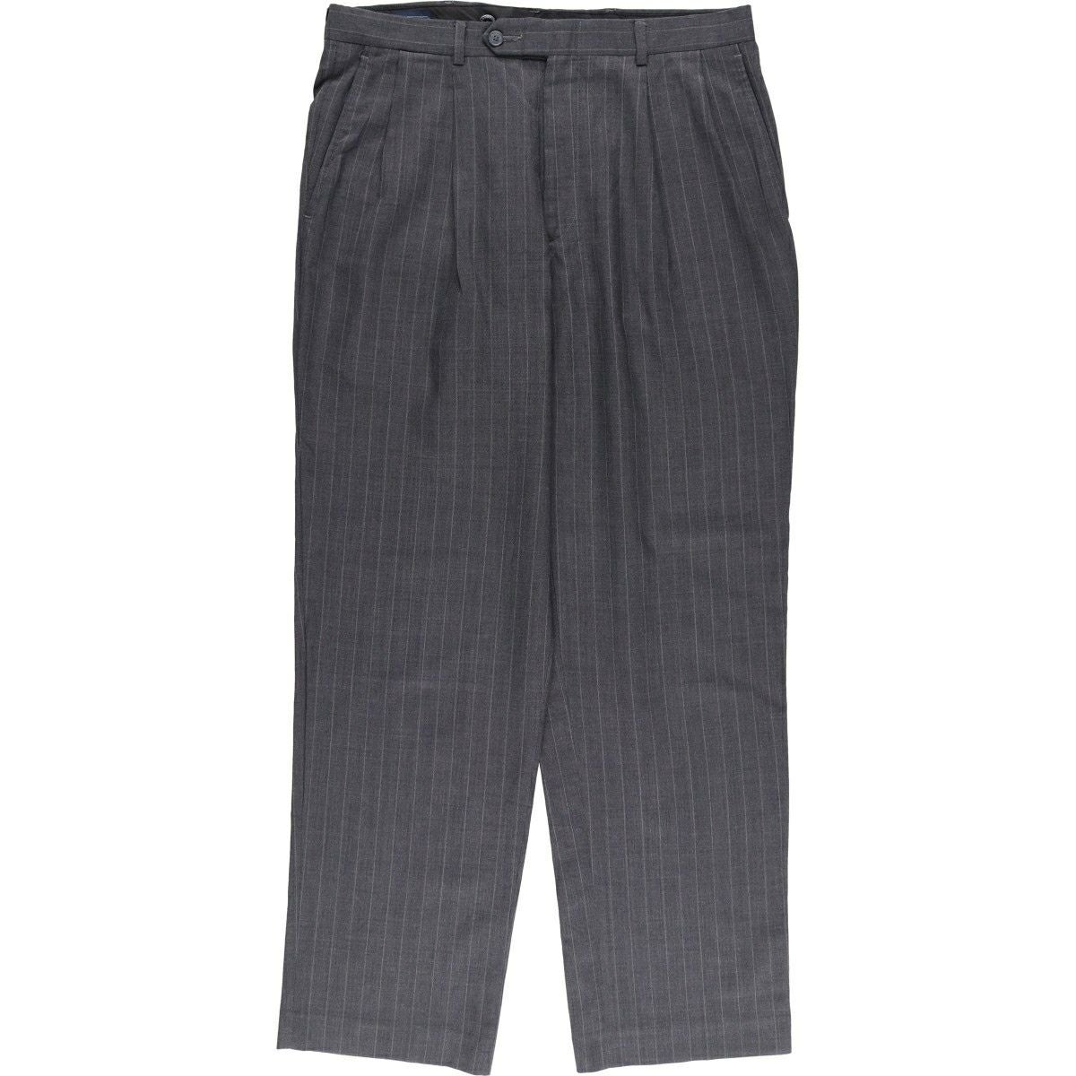 古着 ランズエンド LANDS END ウールパンツ スラックス USA製 メンズ