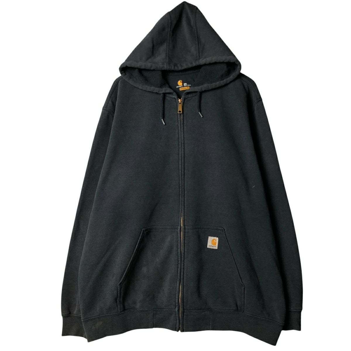 古着 カーハート Carhartt ORIGINAL FIT スウェットハーフジップ