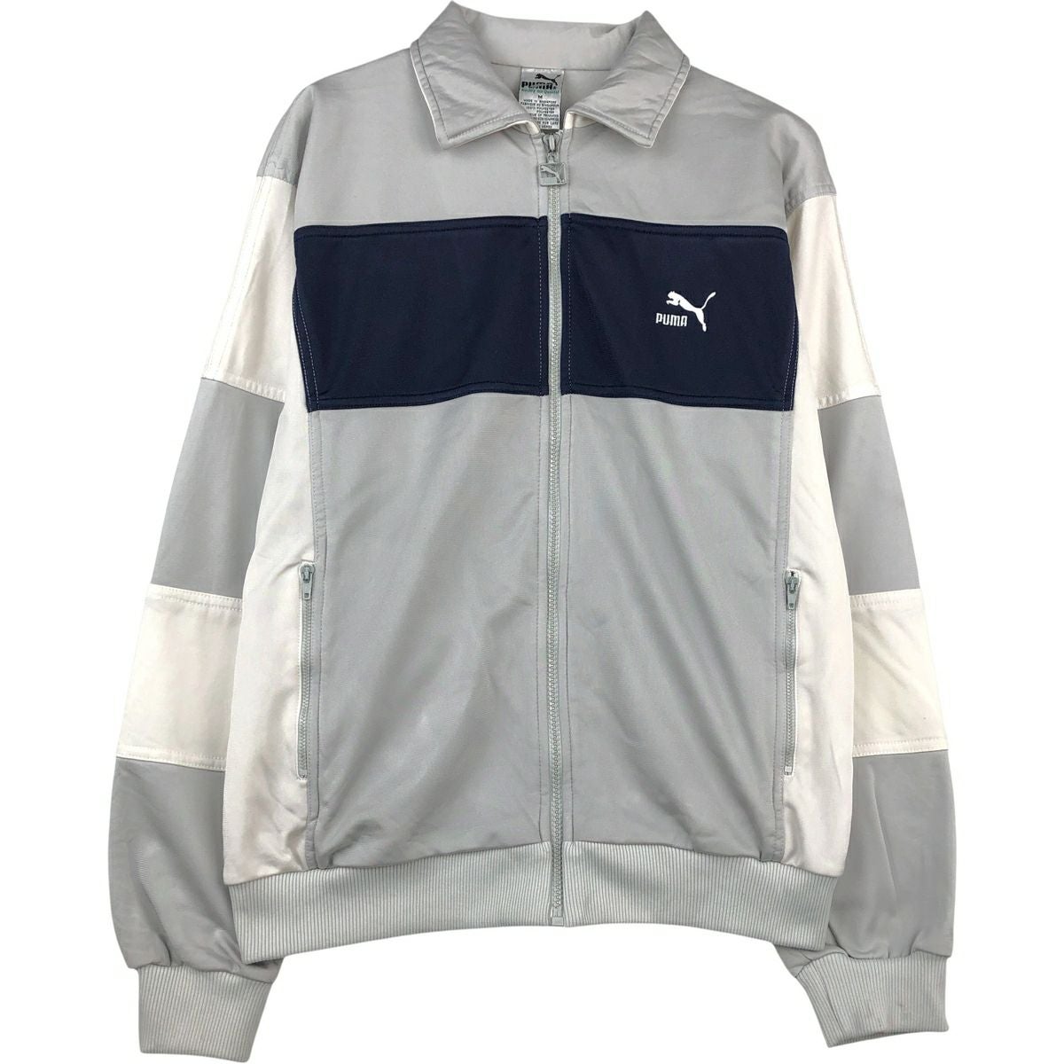 古着 80～90年代 プーマ PUMA ジャージ トラックジャケット メンズM