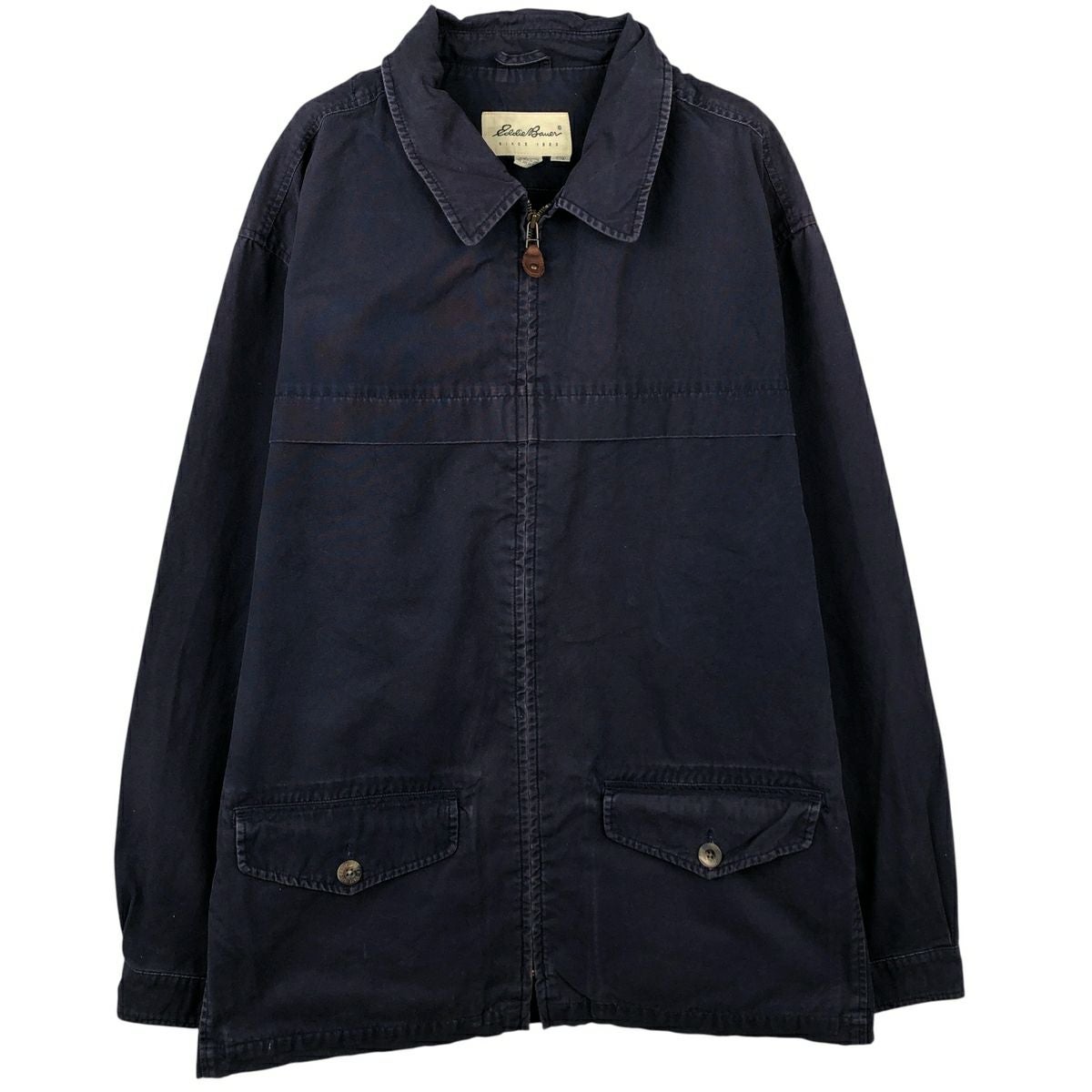 古着 エディーバウアー Eddie Bauer オンブレチェック 中綿入り ウール